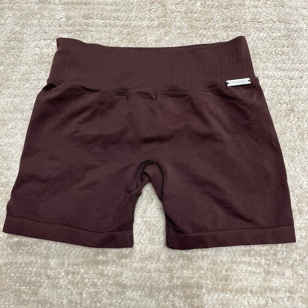 YoungLa Women's Brown Seamless Bike Shorts size medium